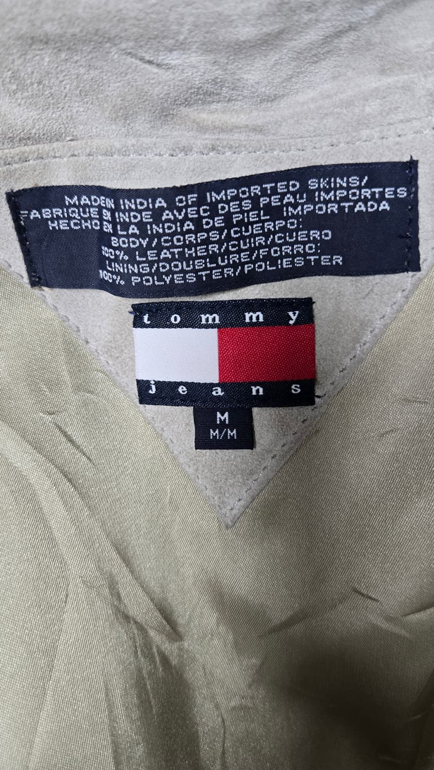 Tommy jeams 타미진스 보헤미안 빈티지 레더베스트 상품이미지7