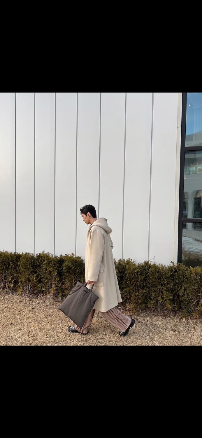 크림 후드코트 상품이미지5