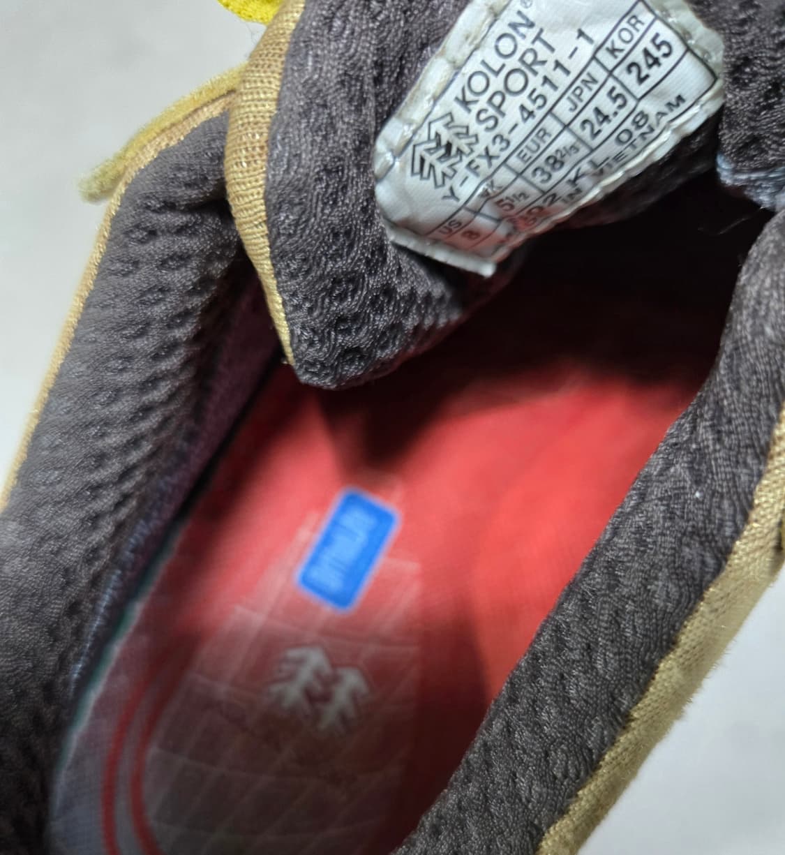 코오롱스포츠 고어텍스 등산화 245mm 상품이미지7