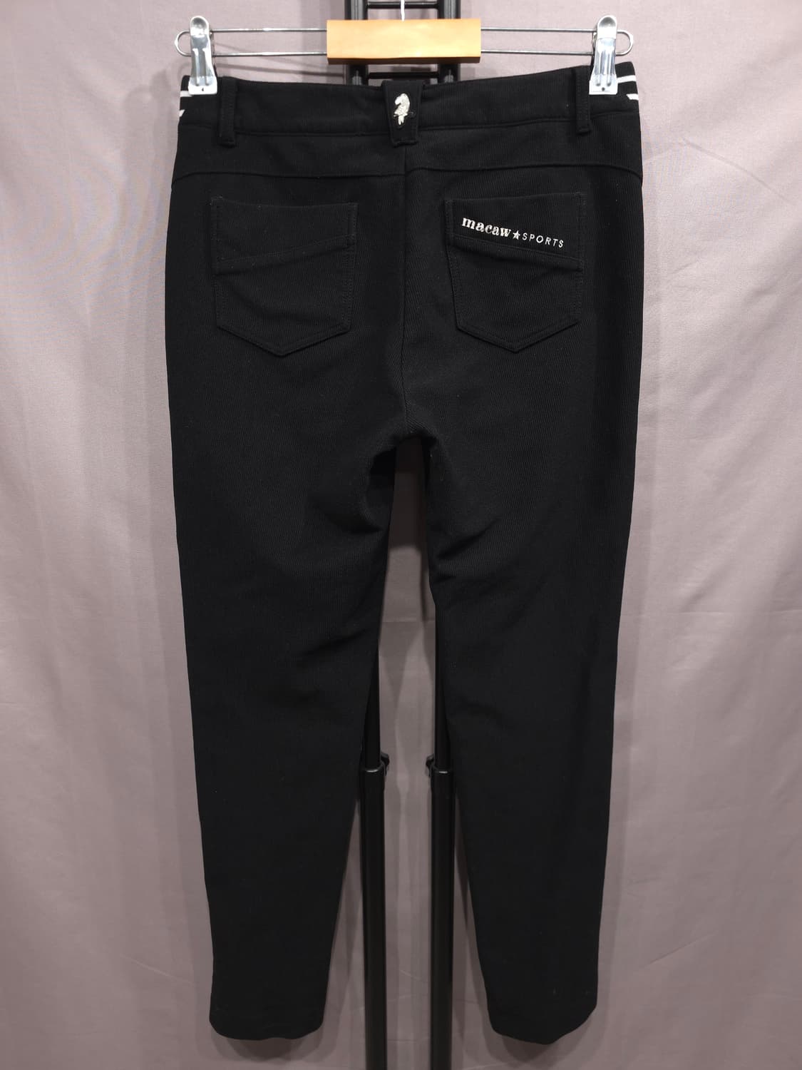 마코 골프 여성 지퍼포켓 코듀로이 기모 바지 26 상품이미지3