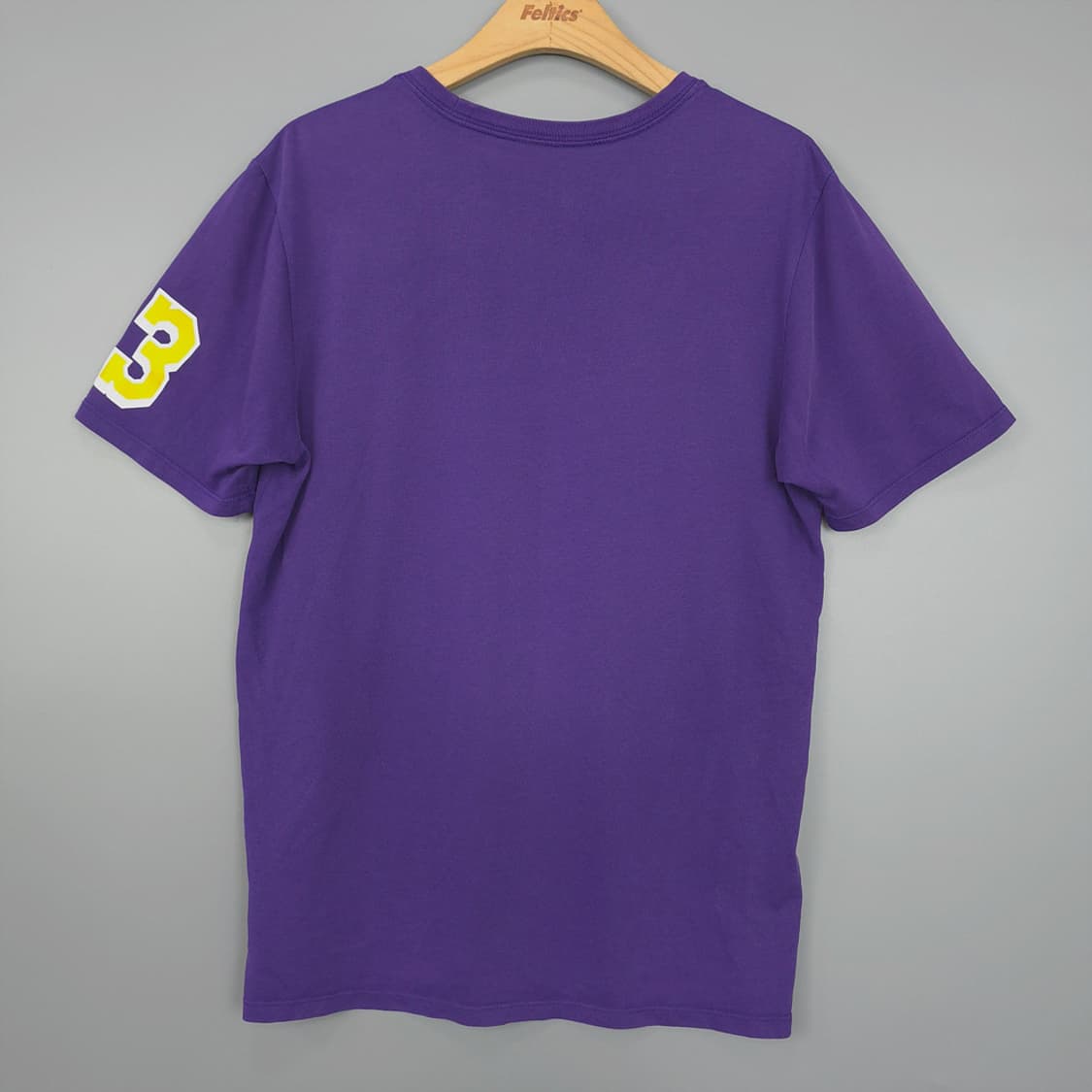 나이키 Nike NBA 르브론 제임스 레이커스 반팔티 퍼플 M 상품이미지5