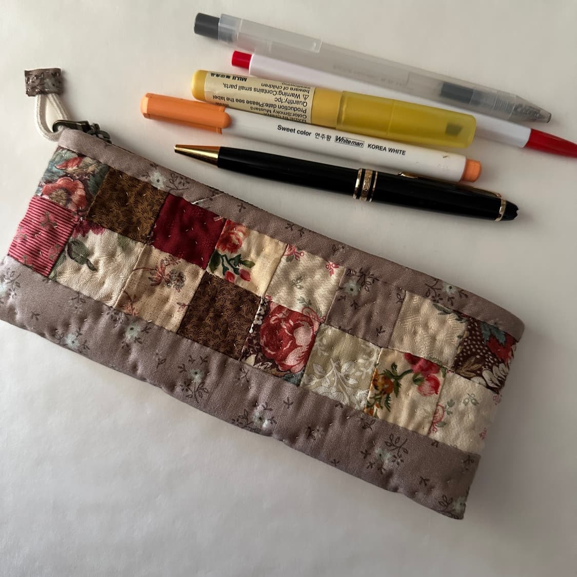 퀼트 필통 / 펜슬 파우치 / 핸드메이드  상품이미지5