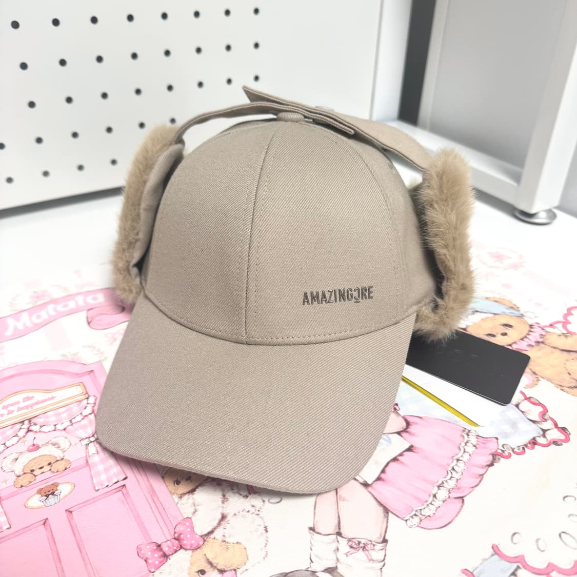 [새상품] 어메이징크리 골프 트루퍼 햇 상품이미지1