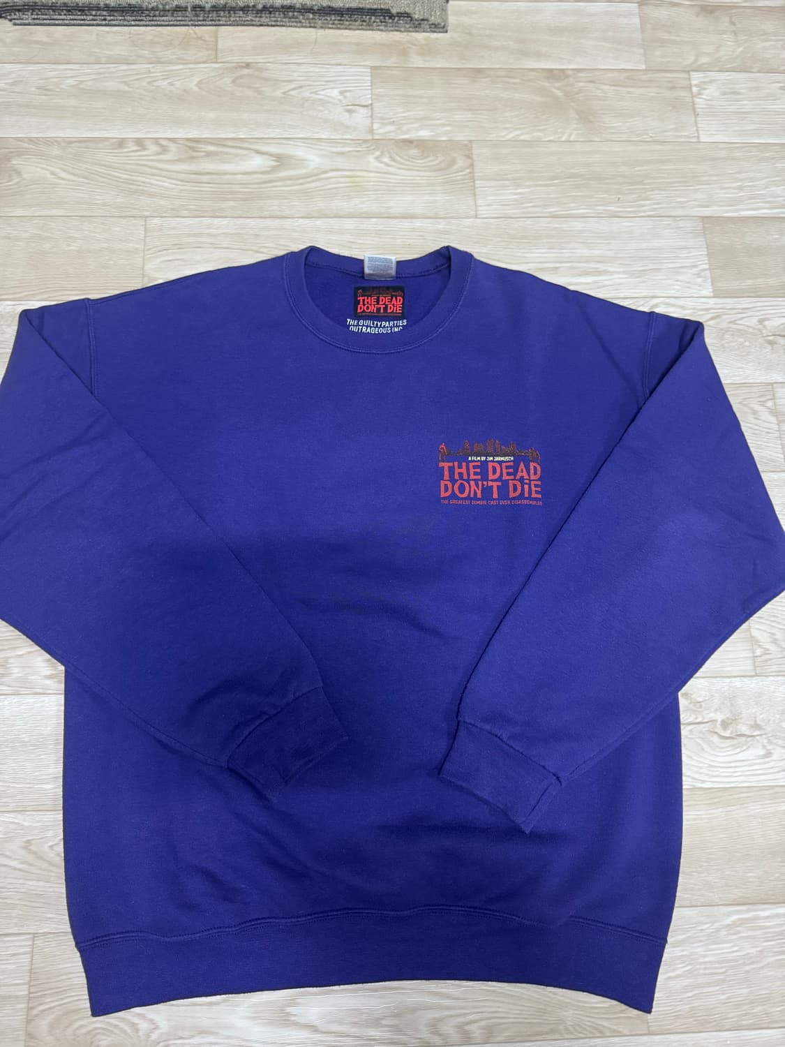 와코마리아x짐자무쉬 맨투맨 상품이미지1