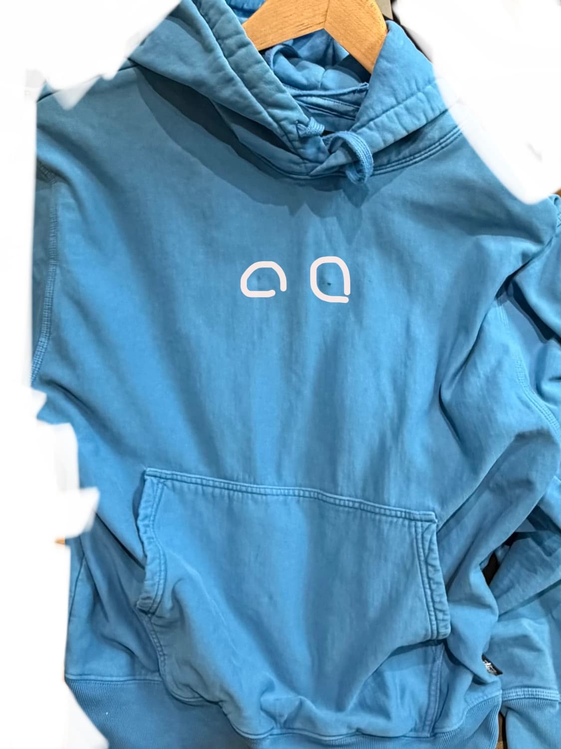 스투시 후드티 블루 M 상품이미지5