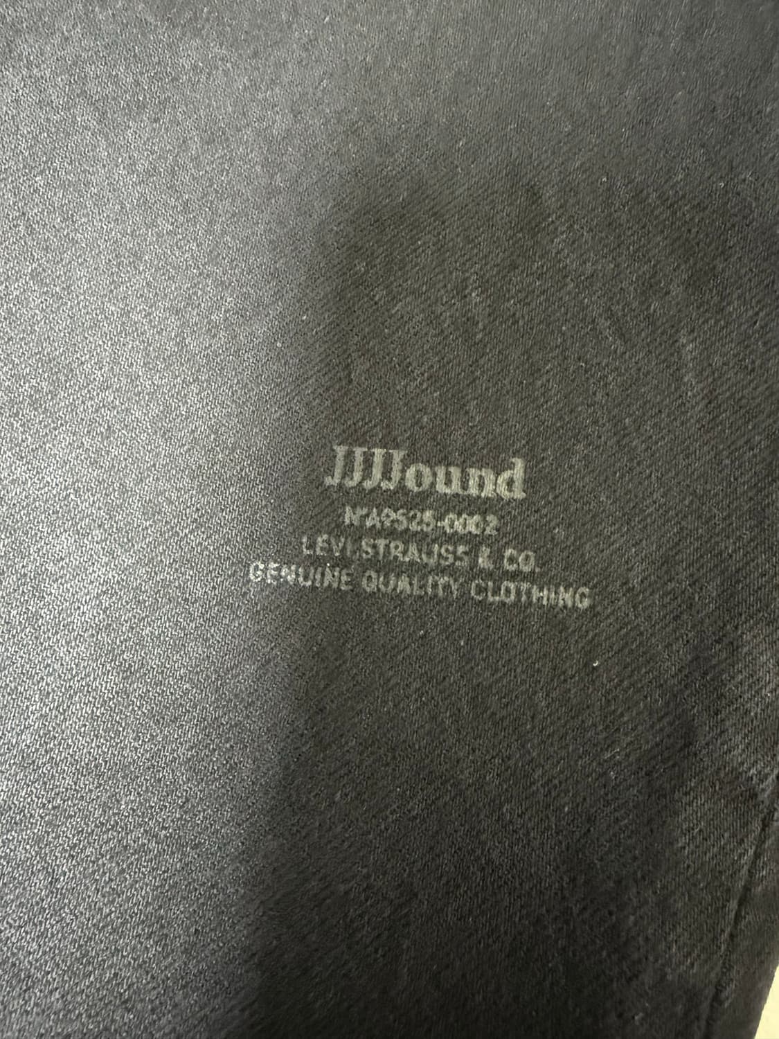 리바이스 x JJJ자운드 501 93 블랙 W30 L32 상품이미지2