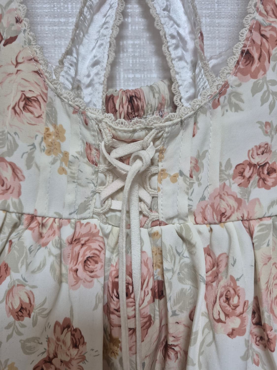 리즈리사 샘플 초고전템 러블리 히메갸루  플로럴 점퍼스커트 상품이미지4