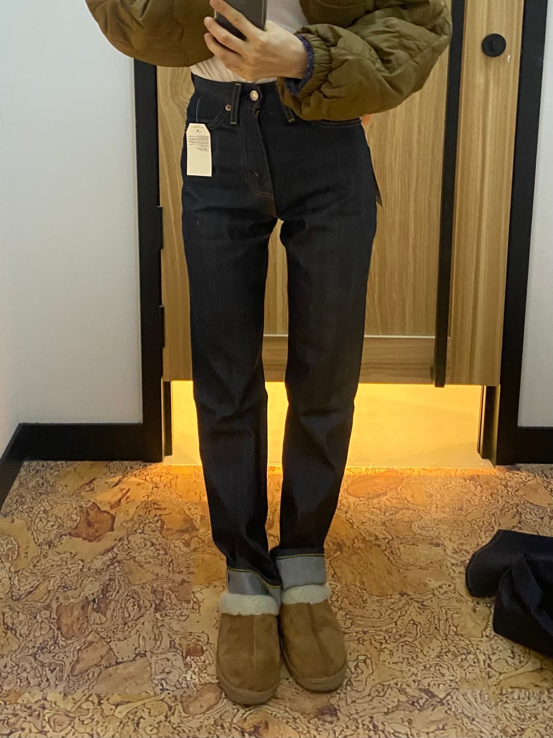 리바이스 LVC 701 50701-0036 셀비지 생지 데님팬츠 상품이미지3