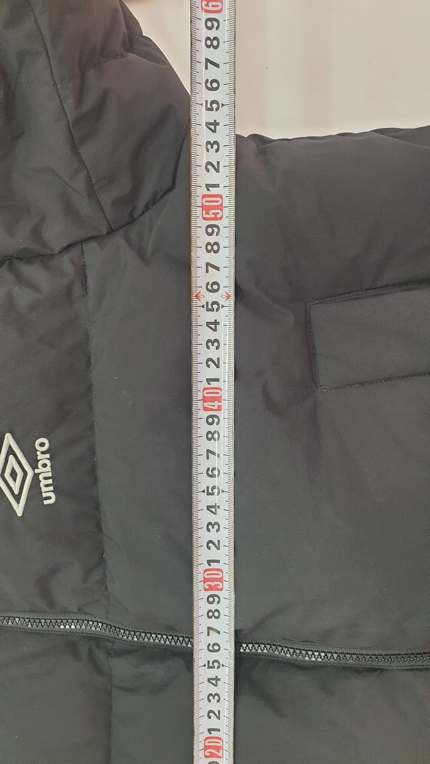 엄브로 블랙 숏패딩 90 사이즈 상품이미지5