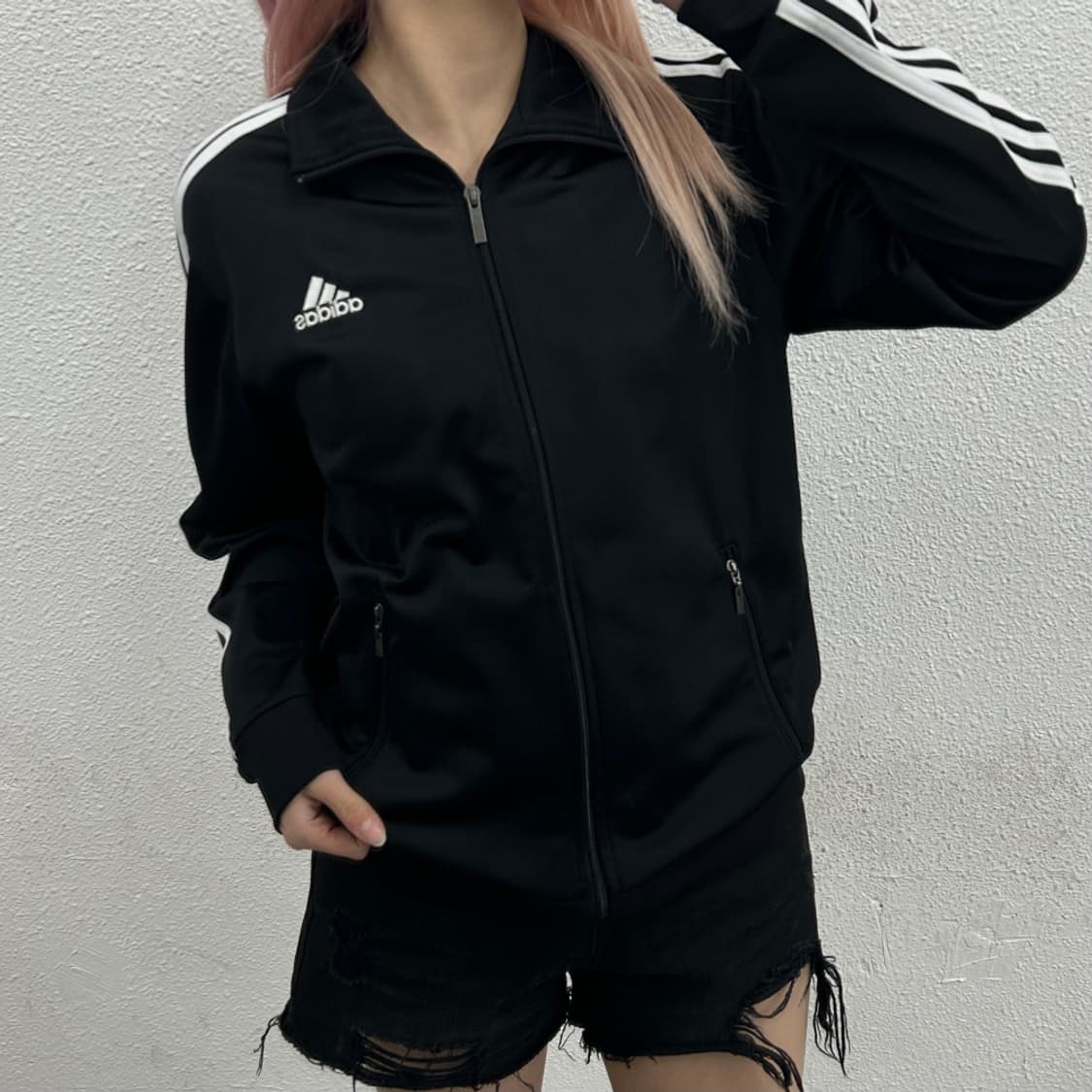 아디다스 에센셜 블랙 트랙탑 M 상품이미지2