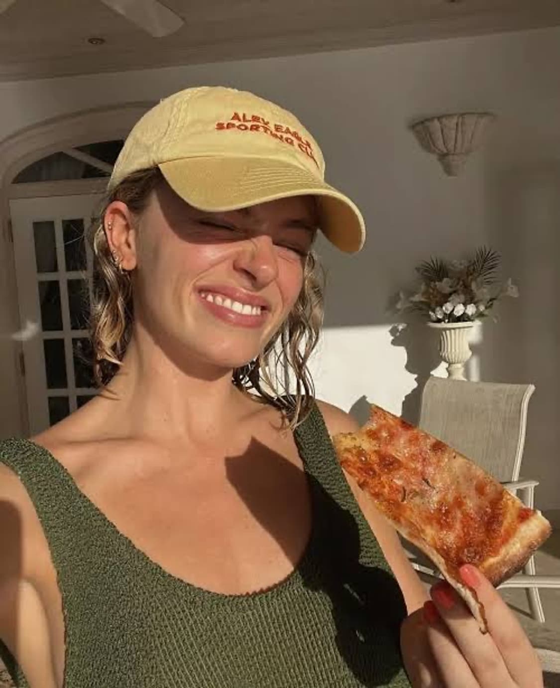 Alex Eagle 워시드 코튼 볼캡 머스터드 옐로우 상품이미지9