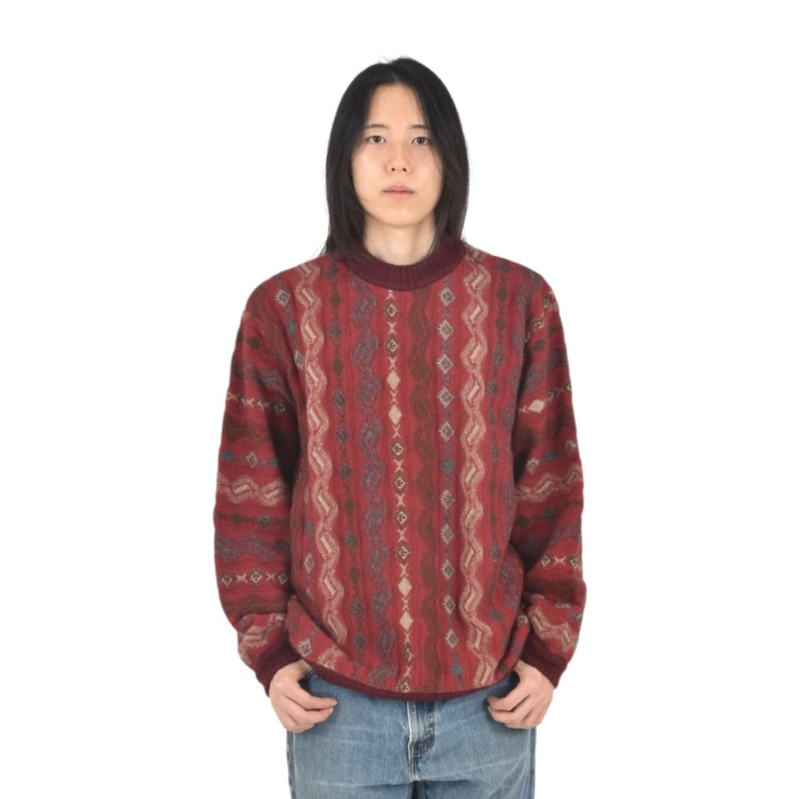 COOGI 오스트레일리아 케이블 울니트 스웨터 L 상품이미지1