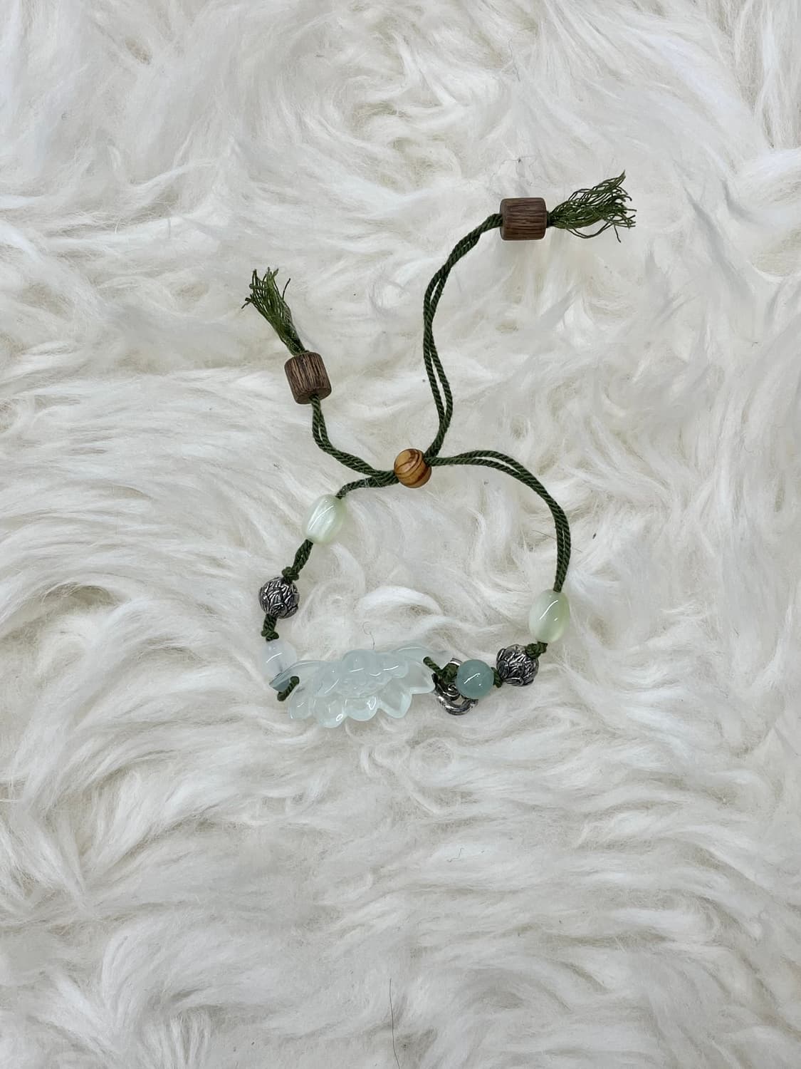 오리엔탈 연꽃 비즈 팔찌 상품이미지1