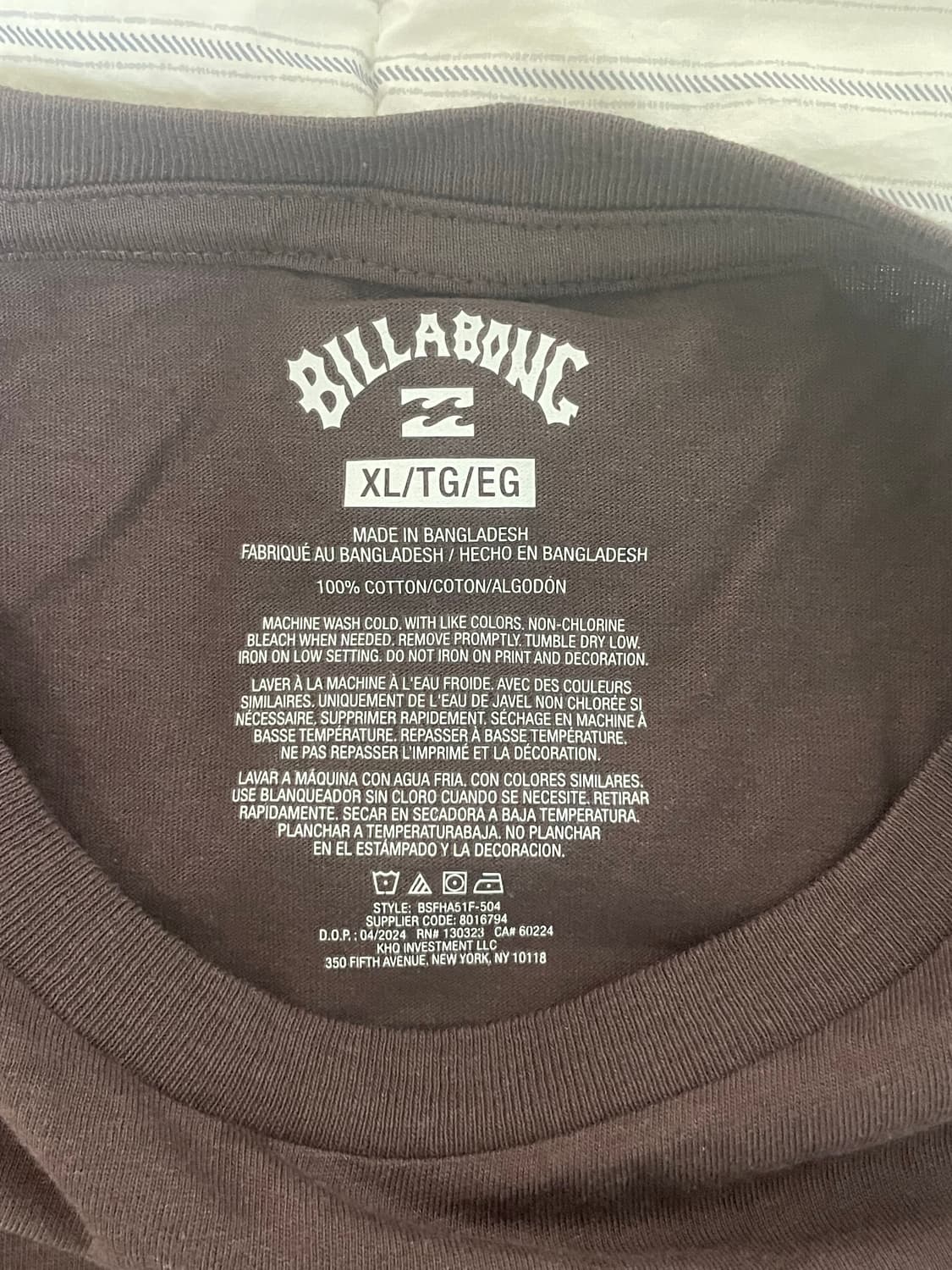 빌라봉 롱슬리브 브라운 상품이미지4