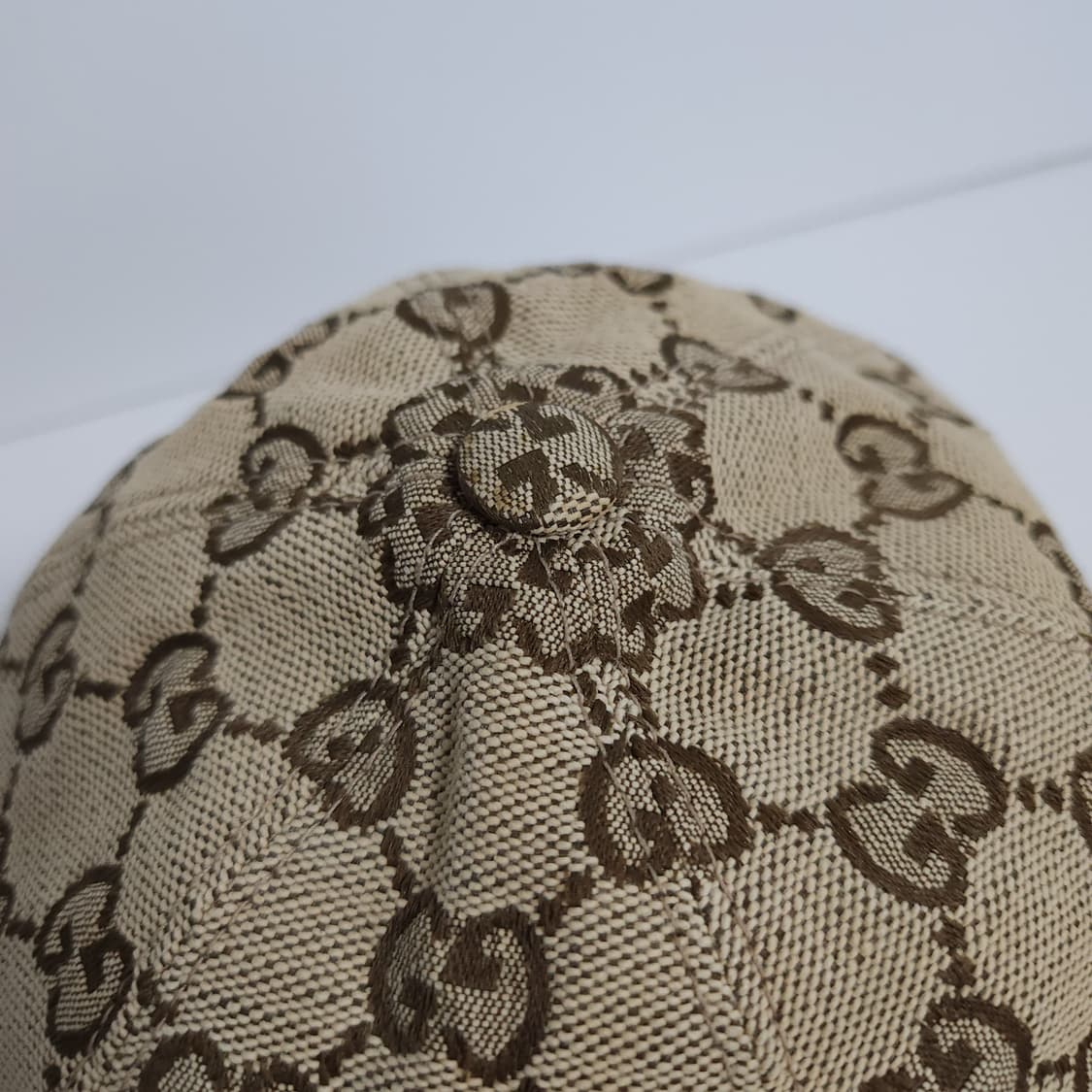 [S] 구찌 베이지 로고 볼캡 모자 상품이미지6