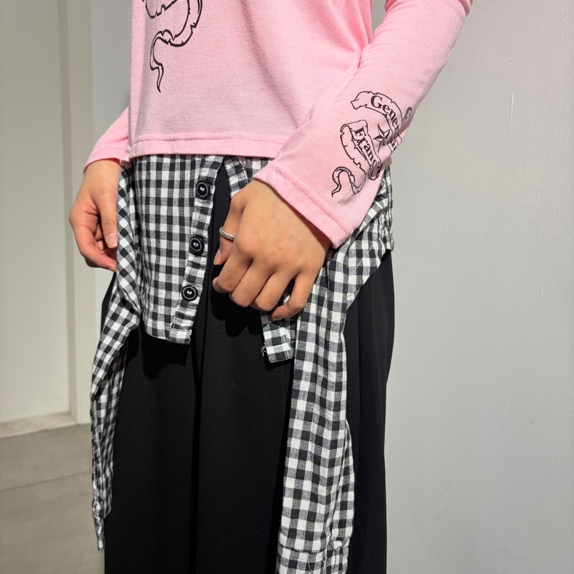 KNICK KNACK 해골 스컬 펑크 긴팔티셔츠 상품이미지2