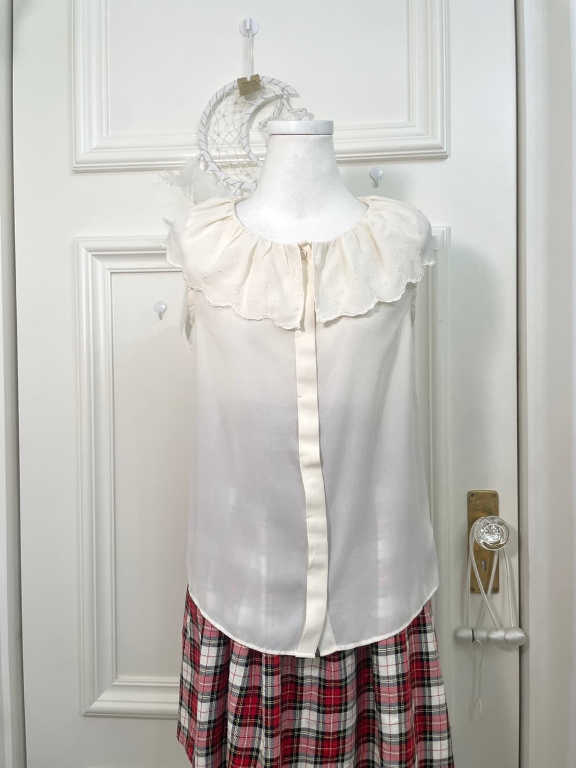 ivory basic v-neck twist cardigan&EARTH 상품이미지9