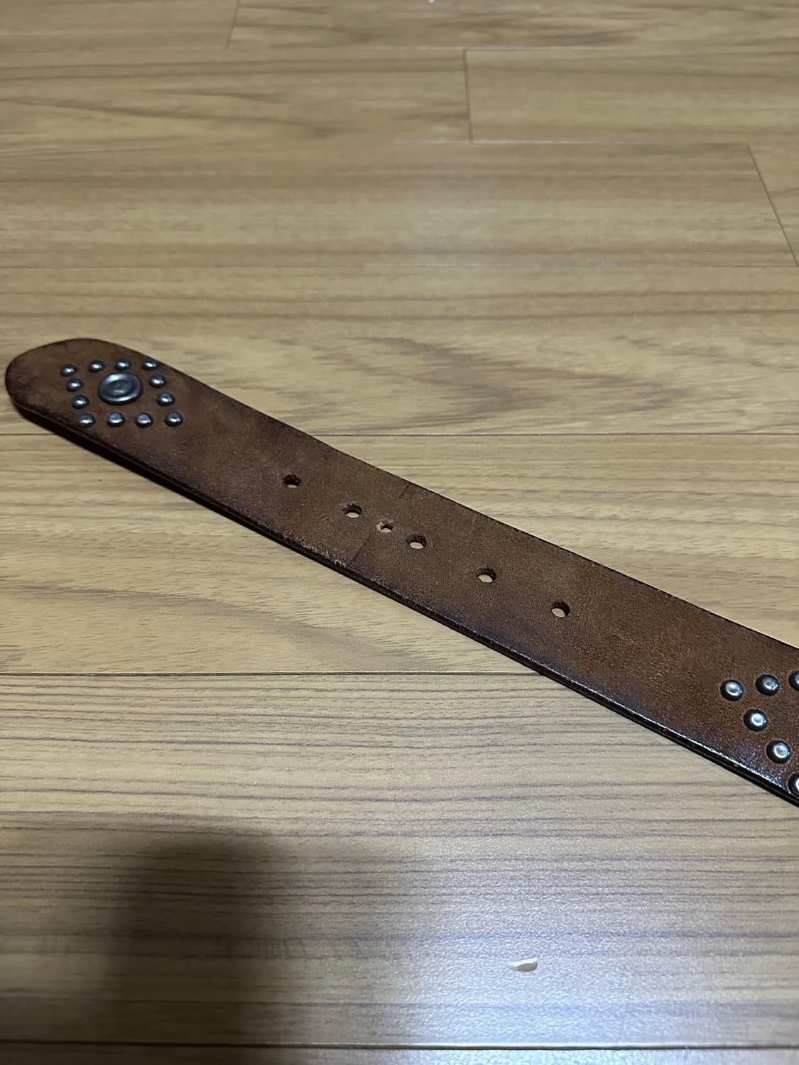 더블알엘 RRL 스터드 러프아웃 벨트 32사이즈 상품이미지4