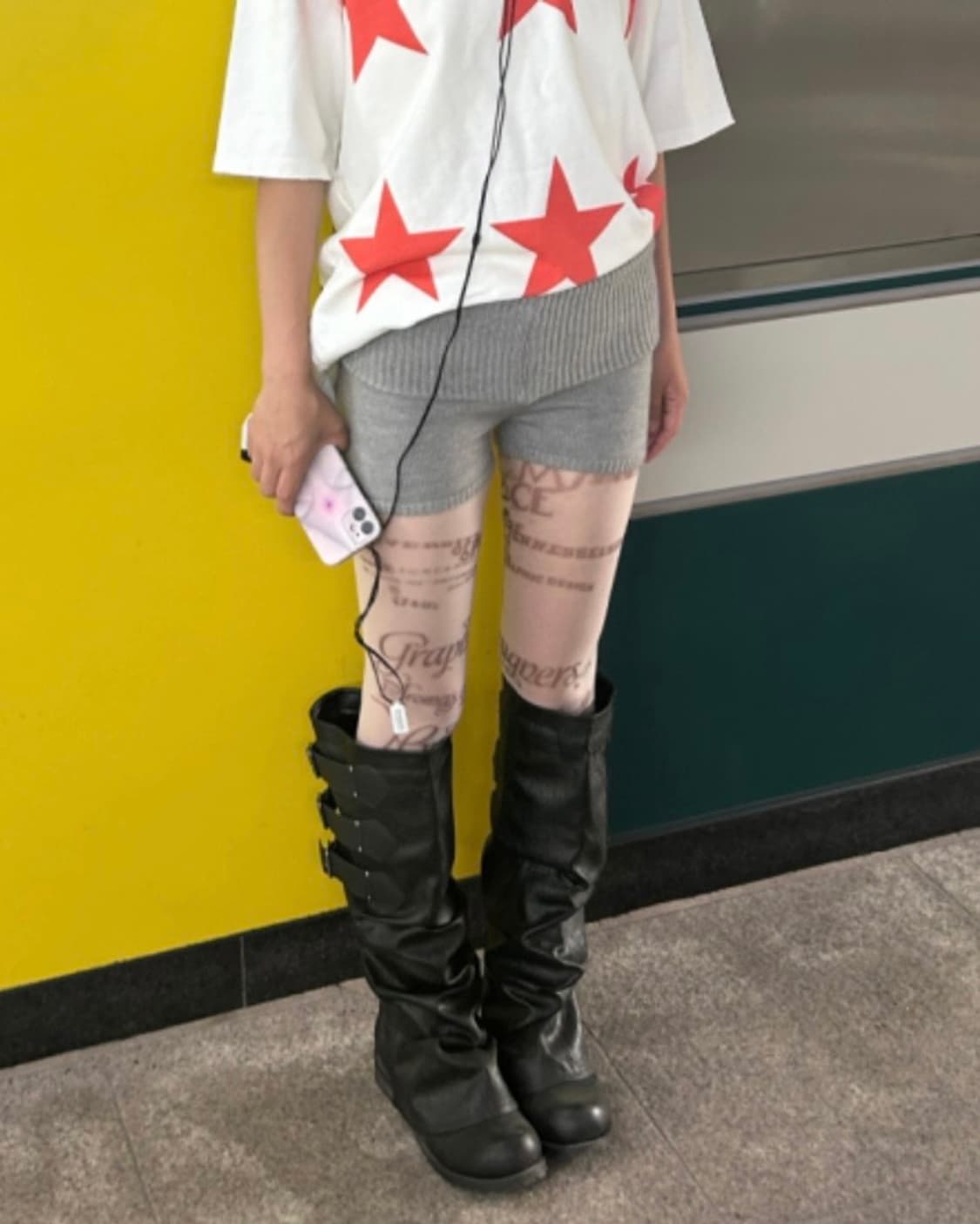 브라운 롱부츠 상품이미지2