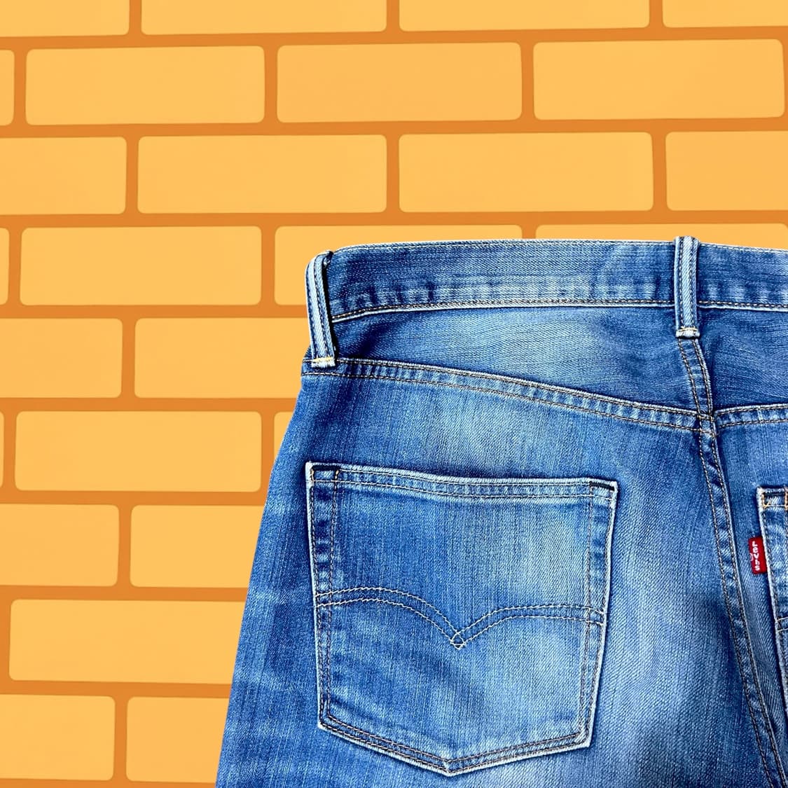 00s 리바이스 504 데님 팬츠 (33) 상품이미지3