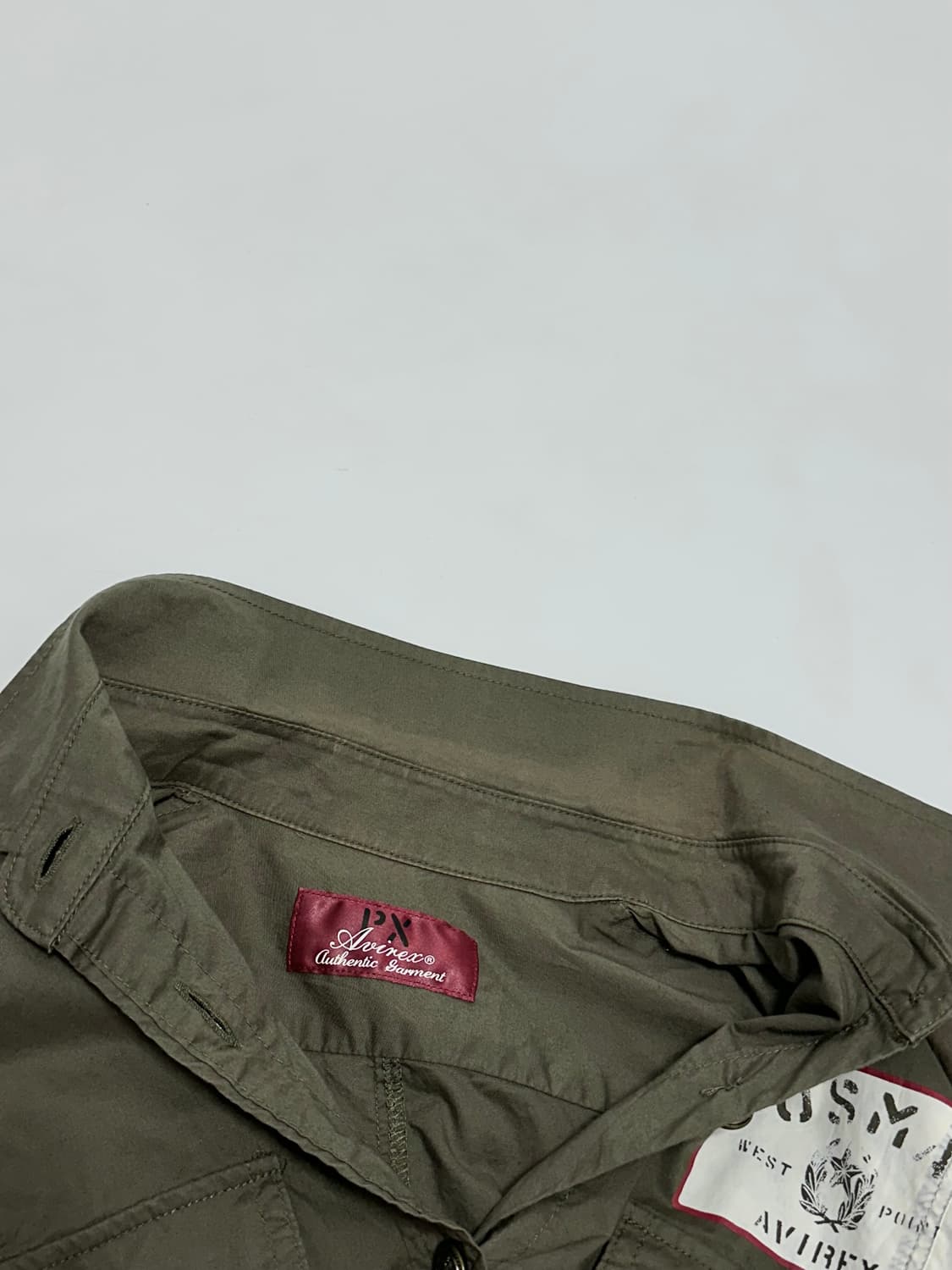 아비렉스 avirex 와펜 밀리터리 셔츠 상품이미지6