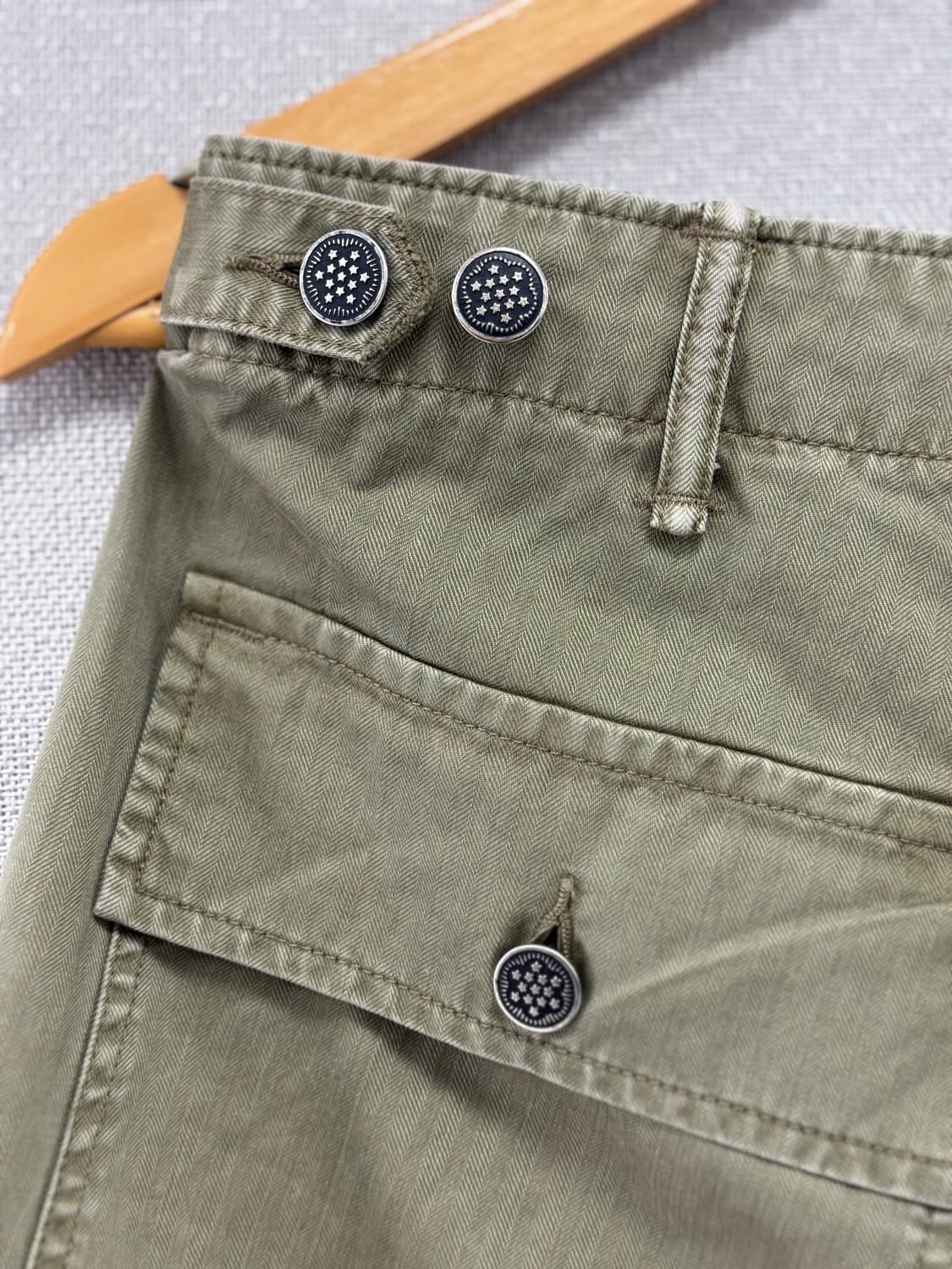 RRL 헤링본 퍼티그팬츠 상품이미지3