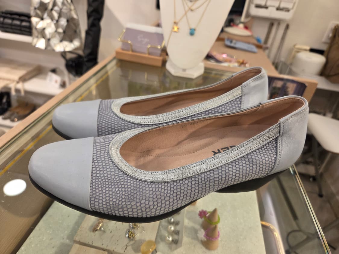 가이거 레더 펌프스 구두 상품이미지2