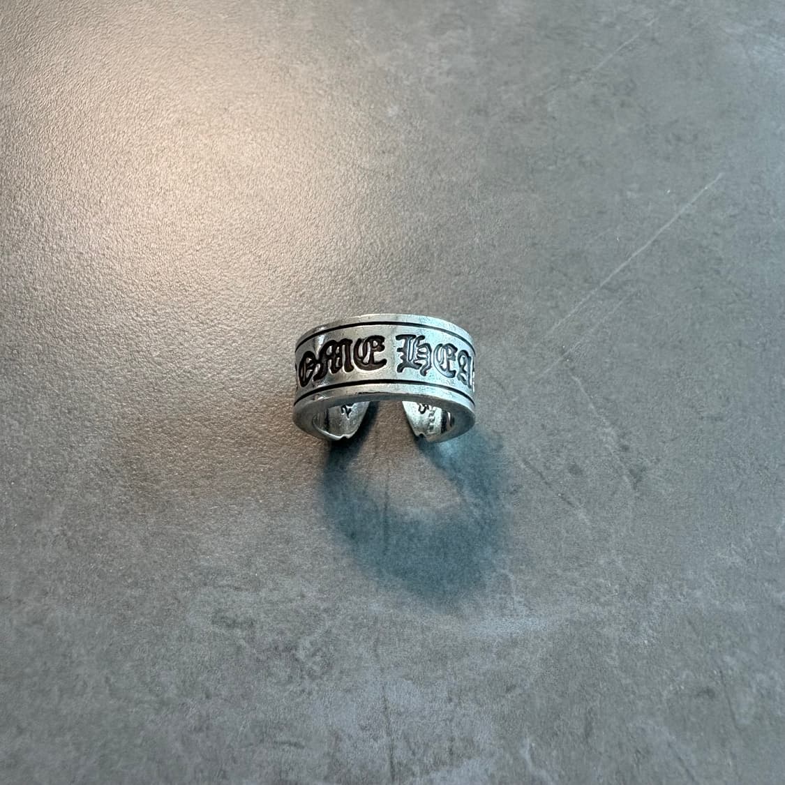 크롬하츠 스크롤라벨링 라지 us8 반지 상품이미지1