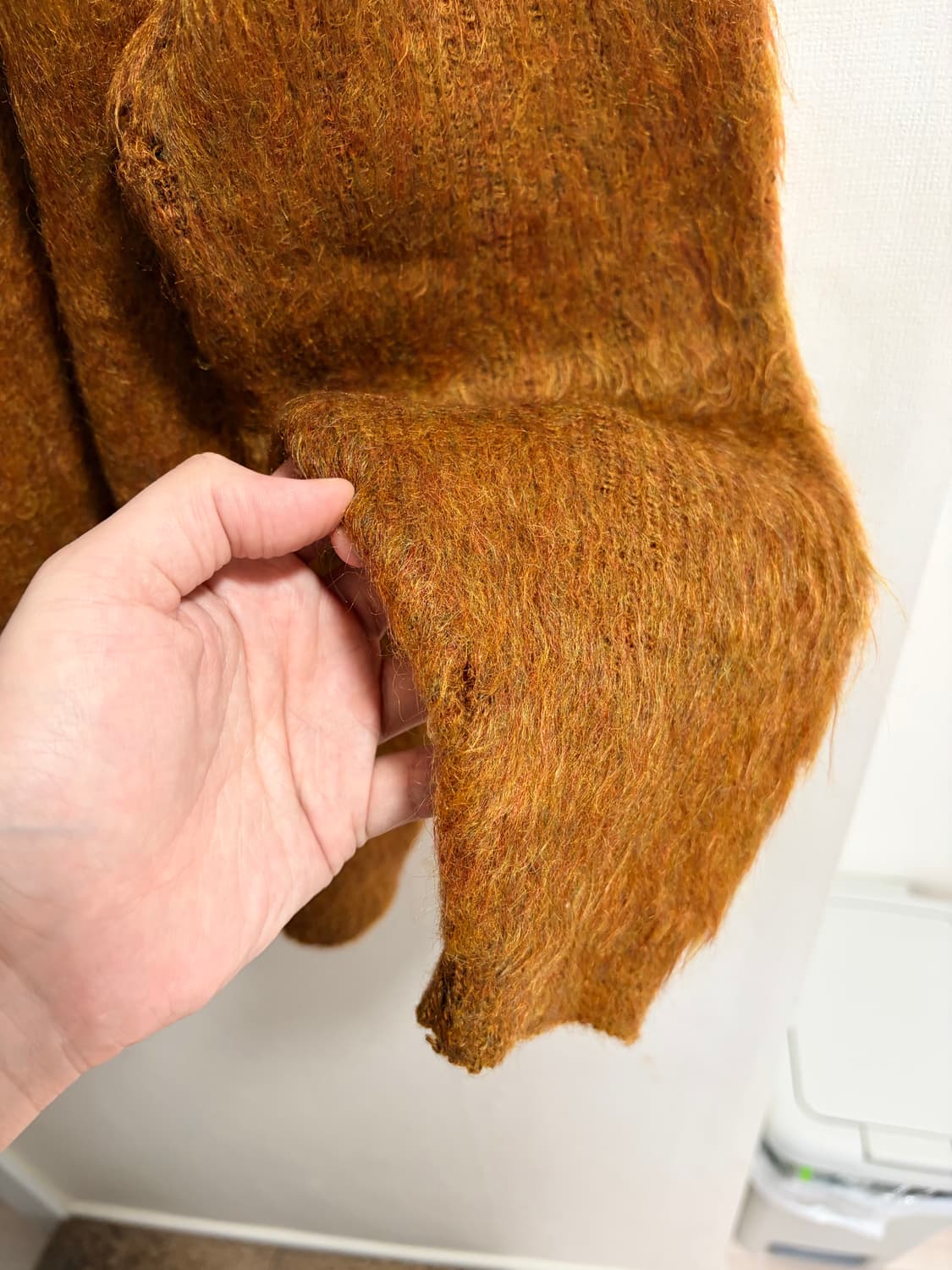 60년대 빈티지 커트코베인 모헤어 가디건 상품이미지8