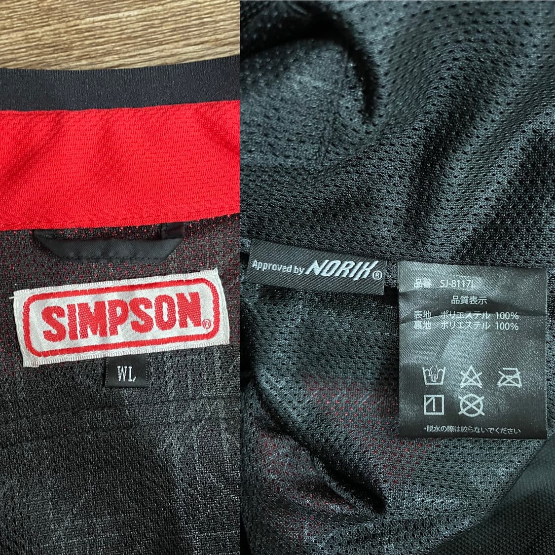 SIMPSON RACING JACKET 상품이미지7