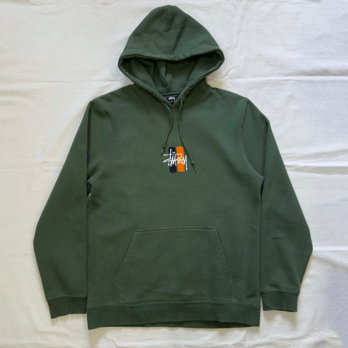 스투시 로고 후드 티셔츠 상품이미지1