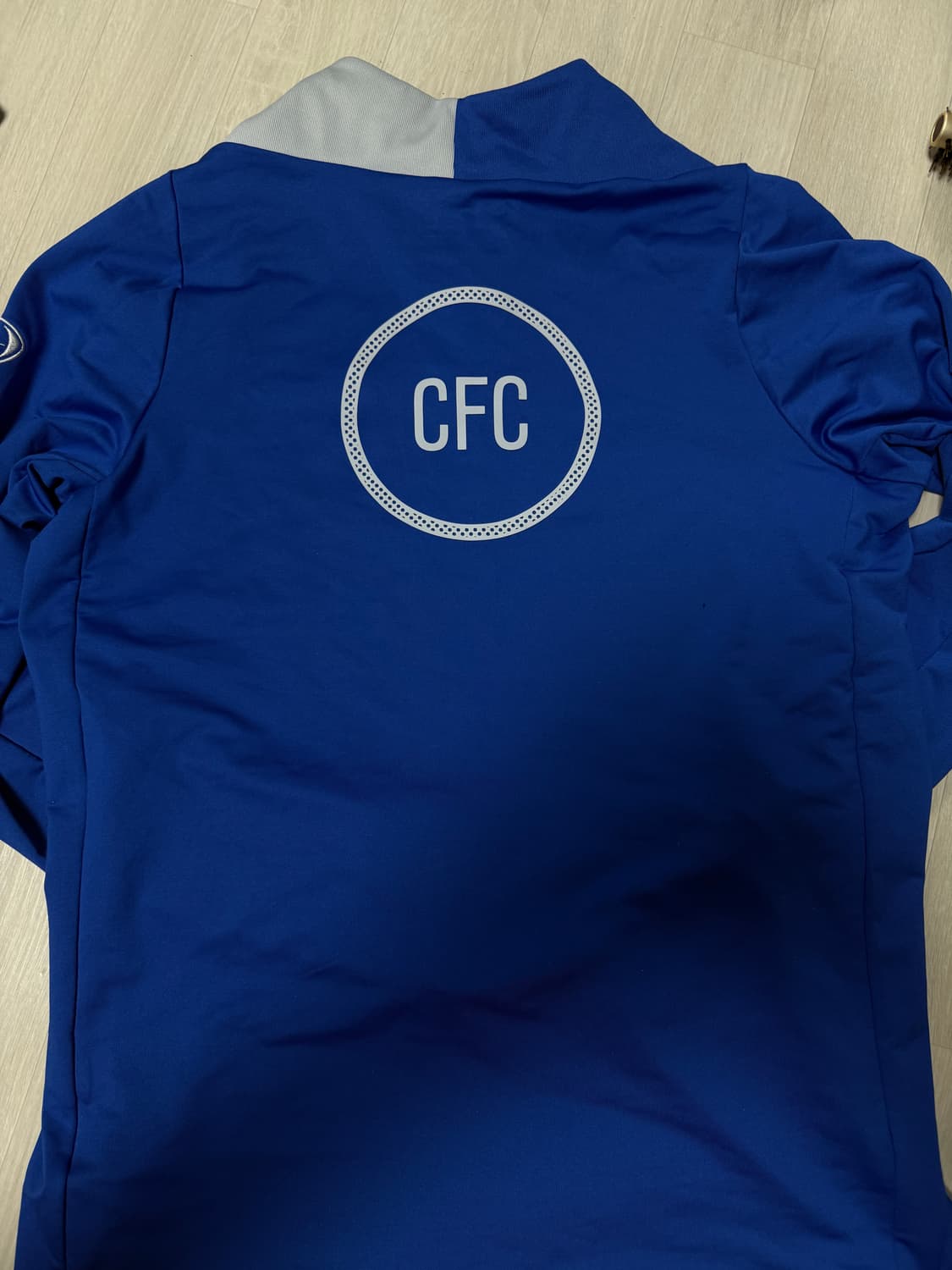 첼시 25/26 스트라이크 써드 드라이핏 니트 드릴 탑 L 판매합니다 상품이미지3