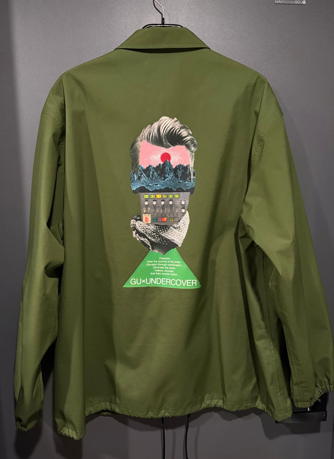 (XXL) 지유 GU X 언더커버 콜라보 코치자켓 상품이미지1