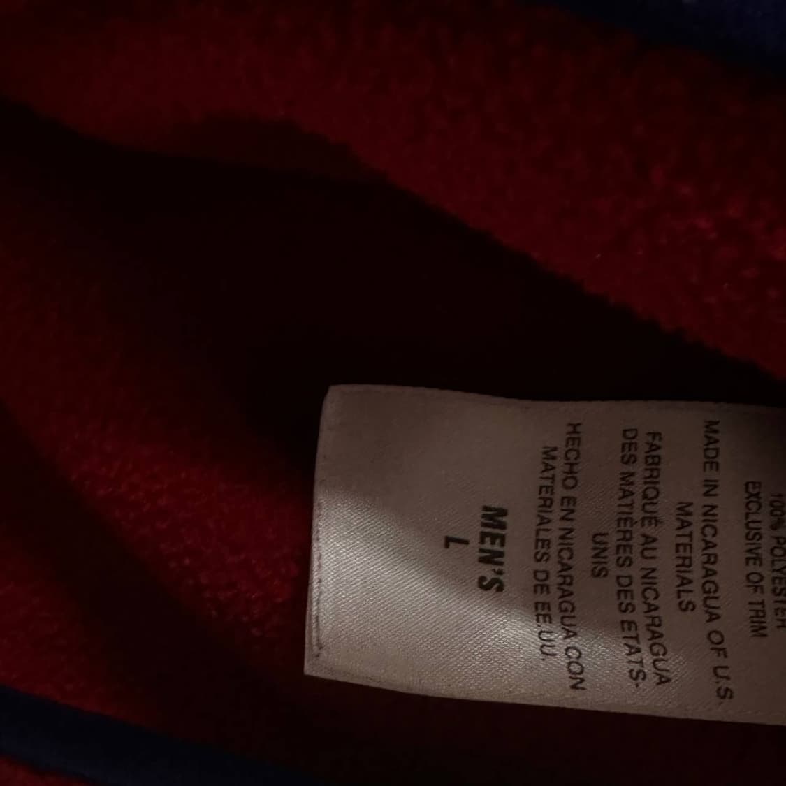 patagonia 파타고니아 신칠라 헤비웨이트 레드 네이비 M 상품이미지4