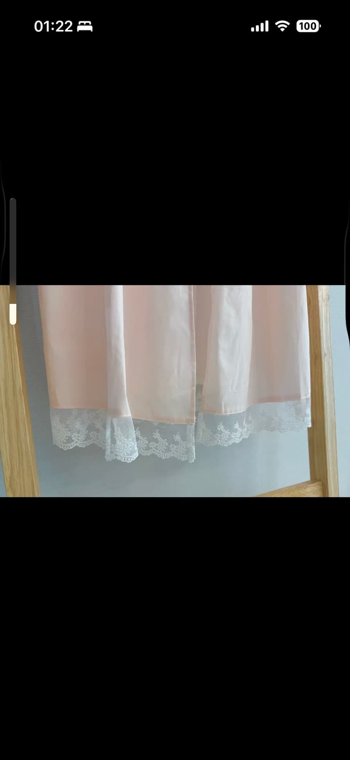 빈티지 핑크 바선생원피스 상품이미지4