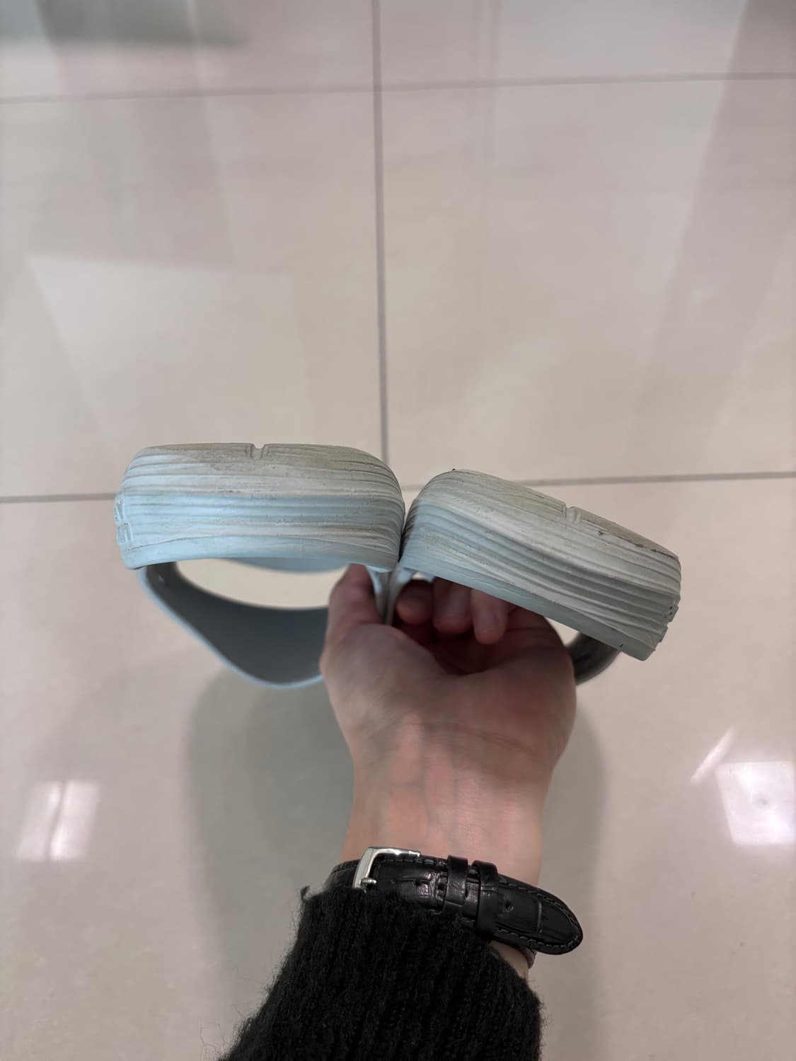 270 언더아머 슬리퍼 그레이 상품이미지3