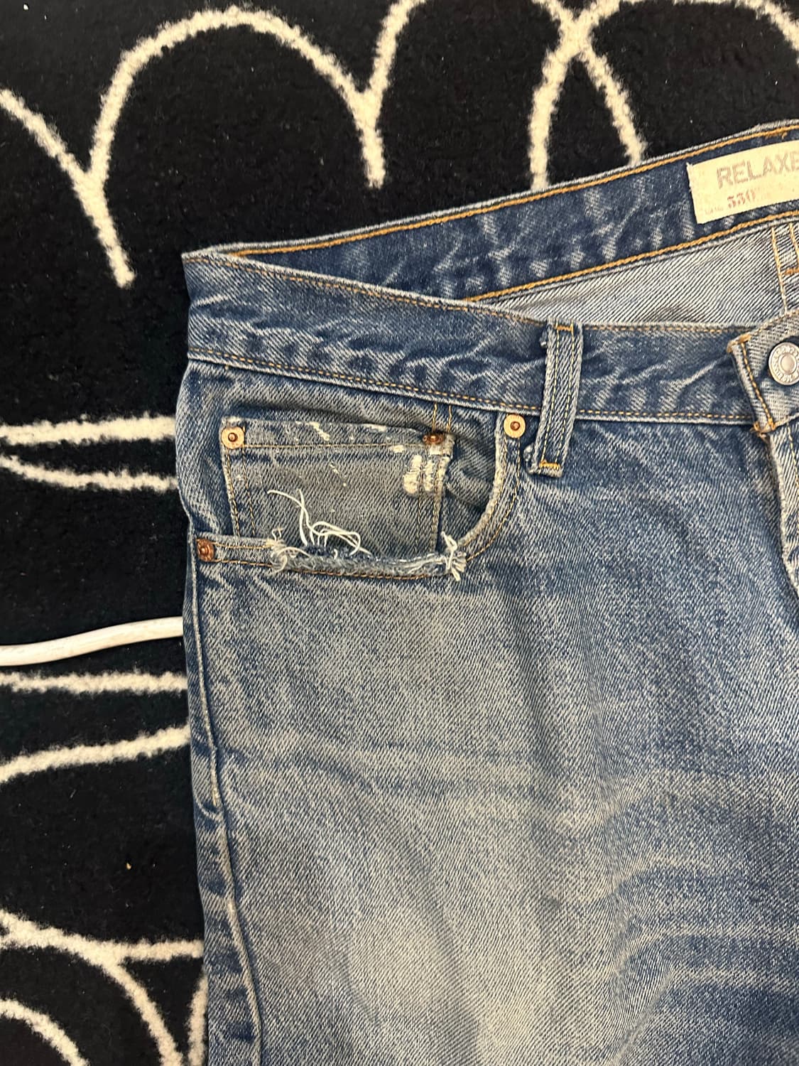 00's Vintage Levis 550 상품이미지9