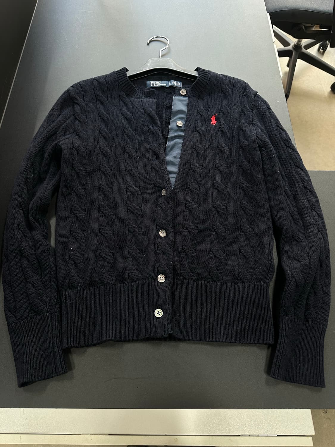 폴로랄프로렌 큐알텍 케이블 가디건 상품이미지4