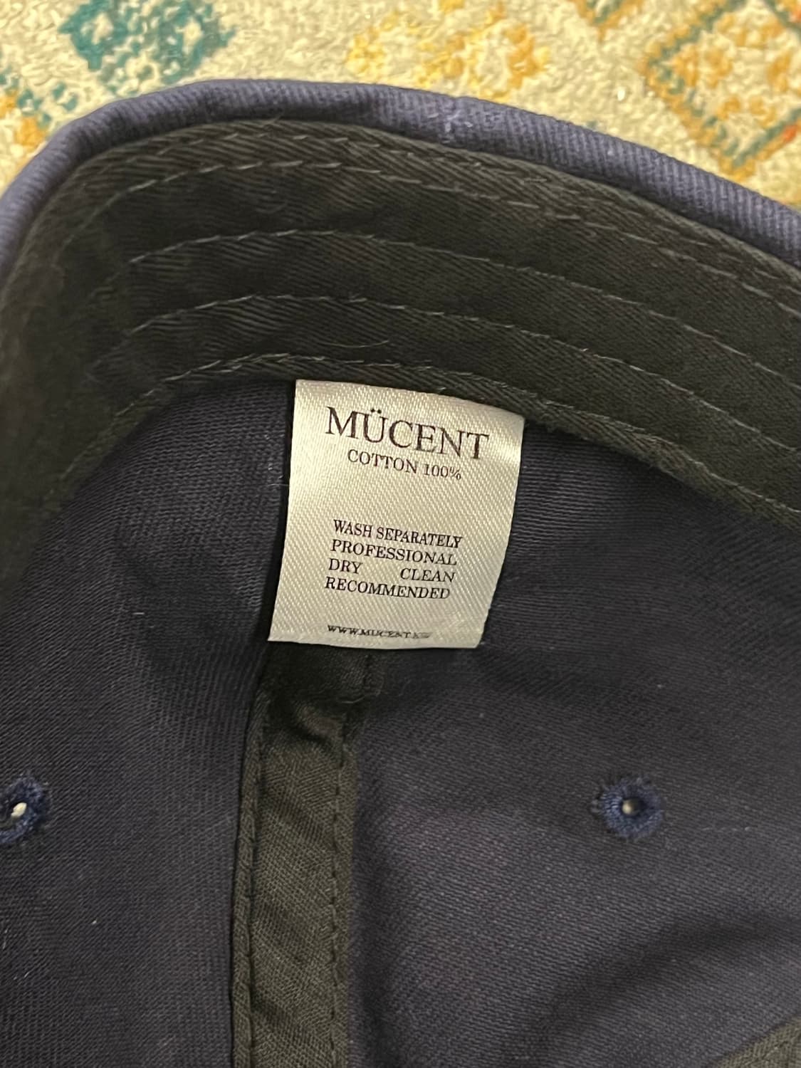 무센트 볼캡 네이비 #csz3066 상품이미지2