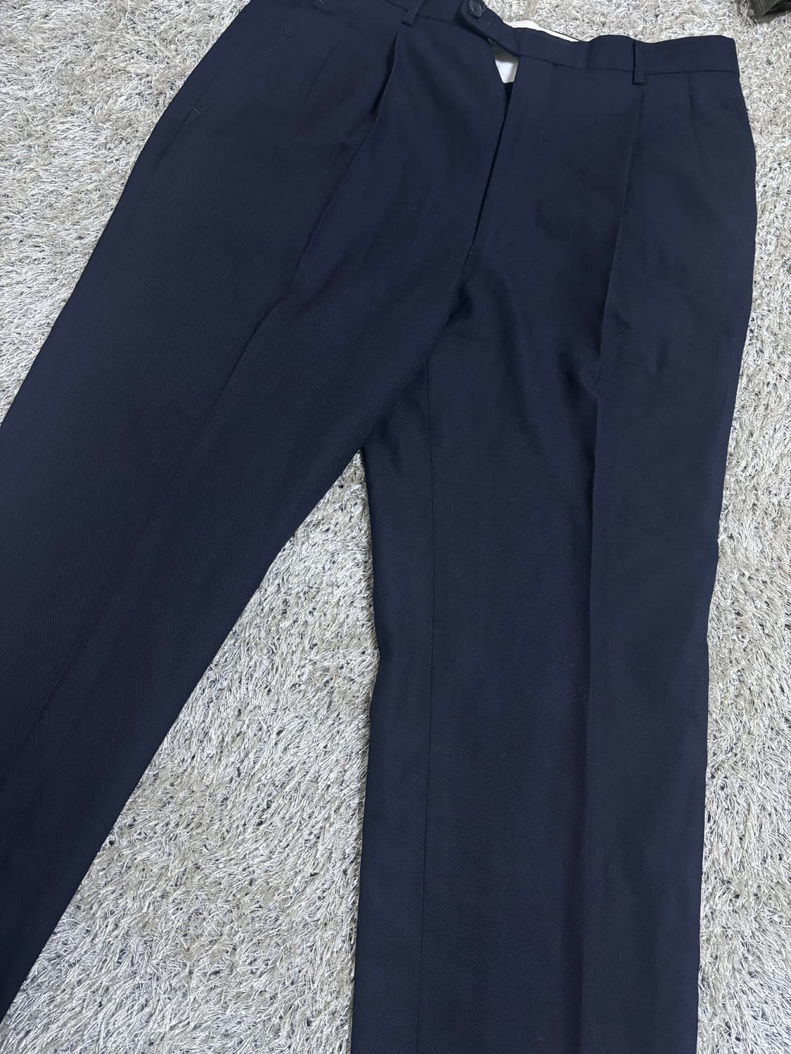 일제 AQUASCUTUM 네이비 슬랙스 사이즈 32 상품이미지2