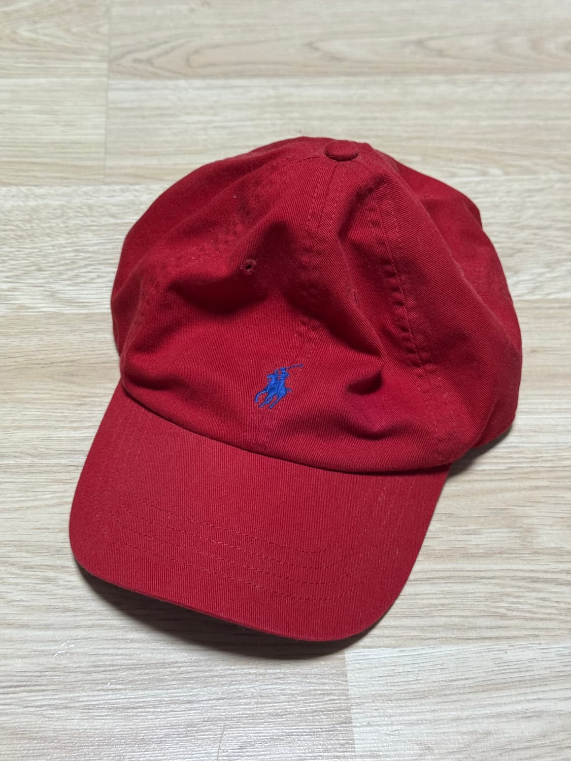 POLO Ralph Lauren RED 코튼 치노 베이스볼 캡 상품이미지1