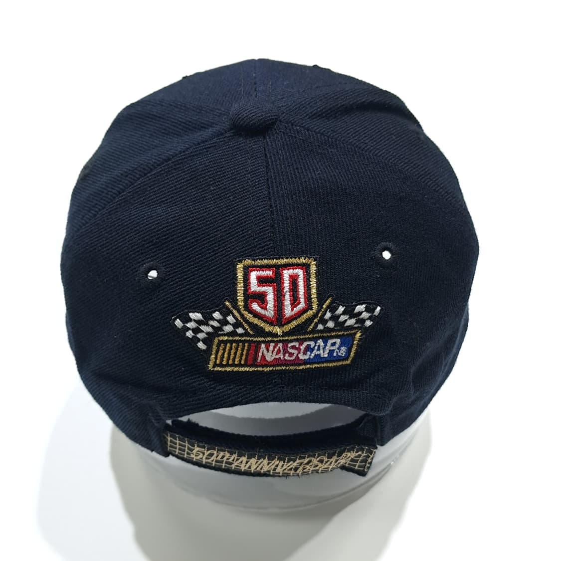 로고애슬레틱 1998 나스카 50주년 체크챙 네이비 볼캡 P2061 상품이미지5