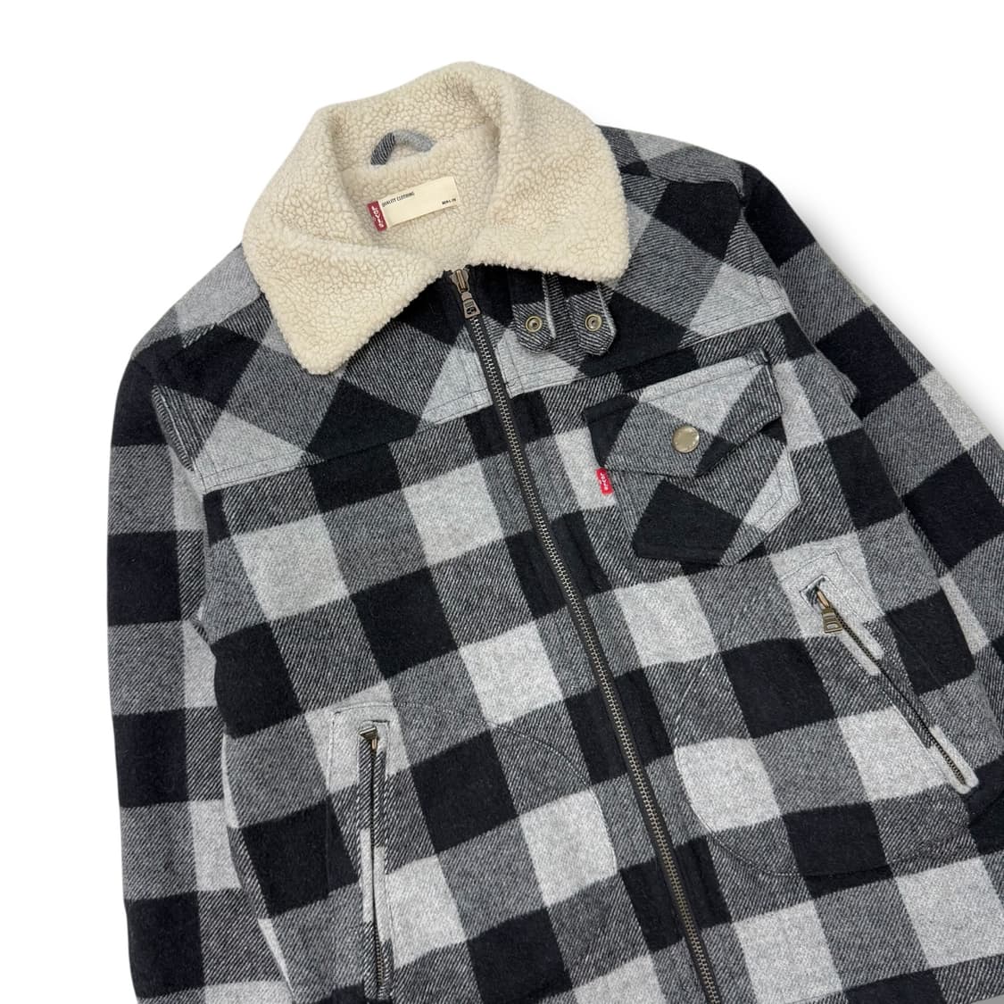 리바이스 체크 셰르파 자켓 r1822  상품이미지3