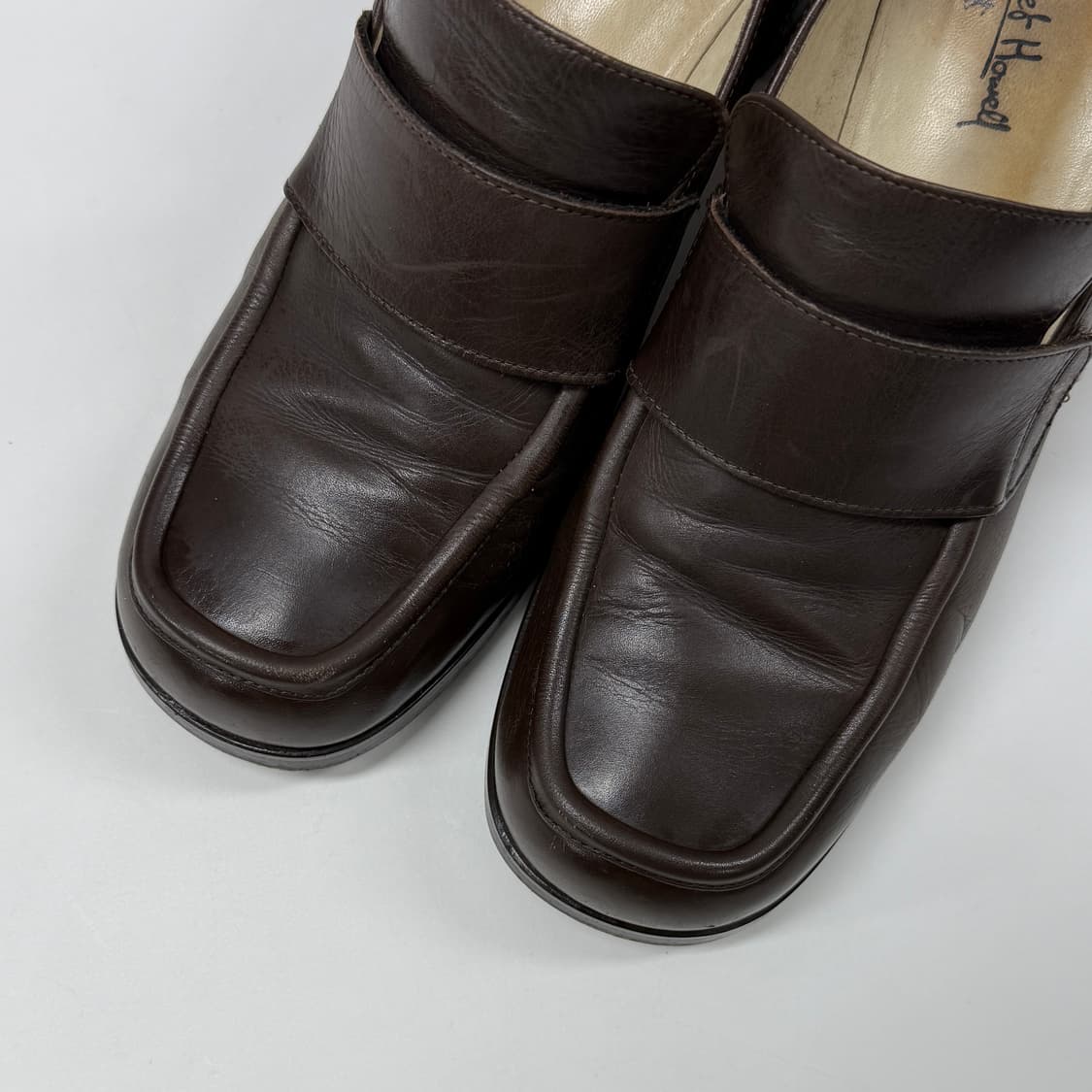 90s Margaret Howell mid heel loafers 상품이미지3