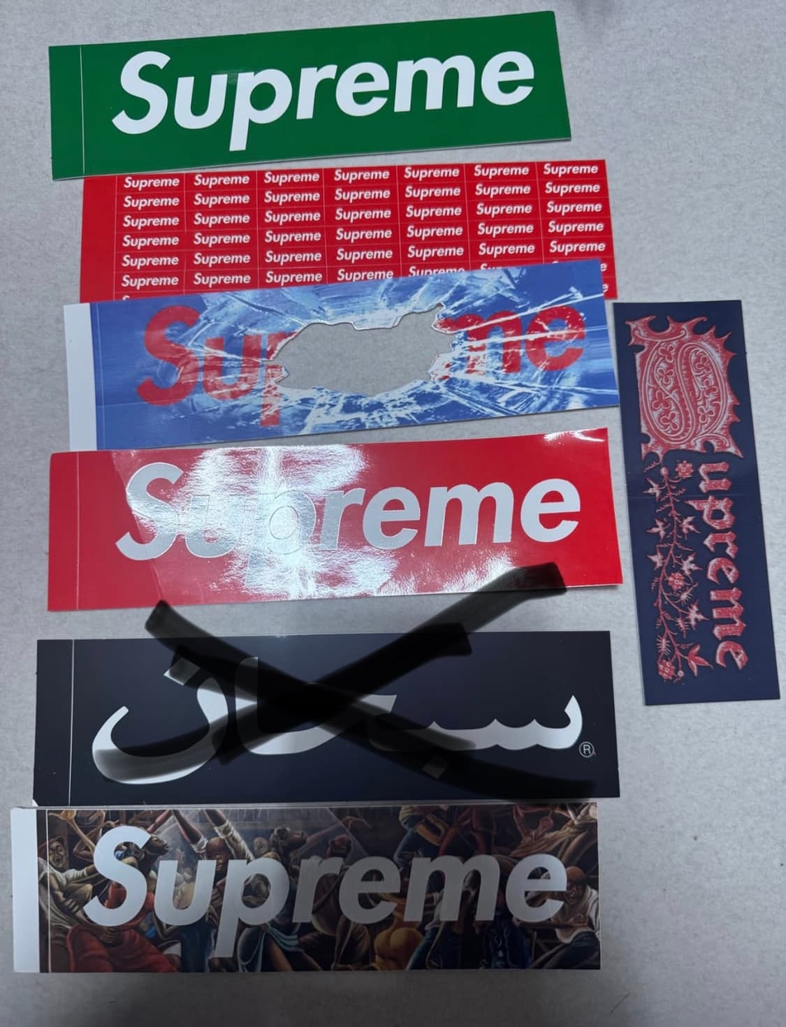 슈프림 및 기타 스티커 상품이미지3