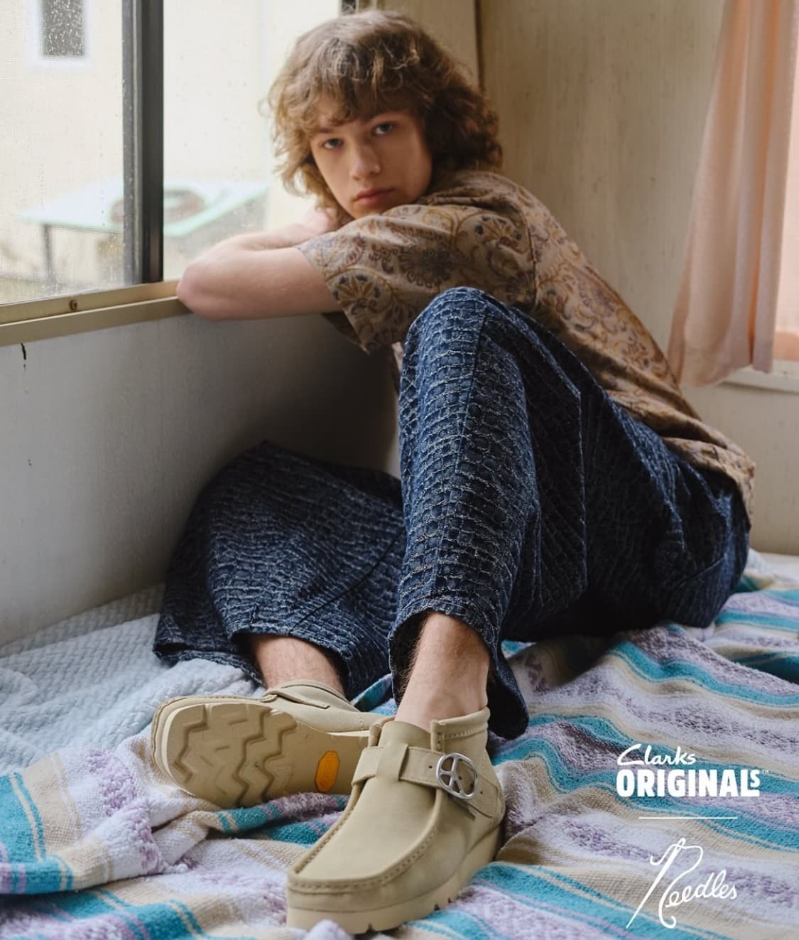 235 새제품) 클락스 니들스 왈라비 스트랩 부츠 메이플 스웨이드 상품이미지3