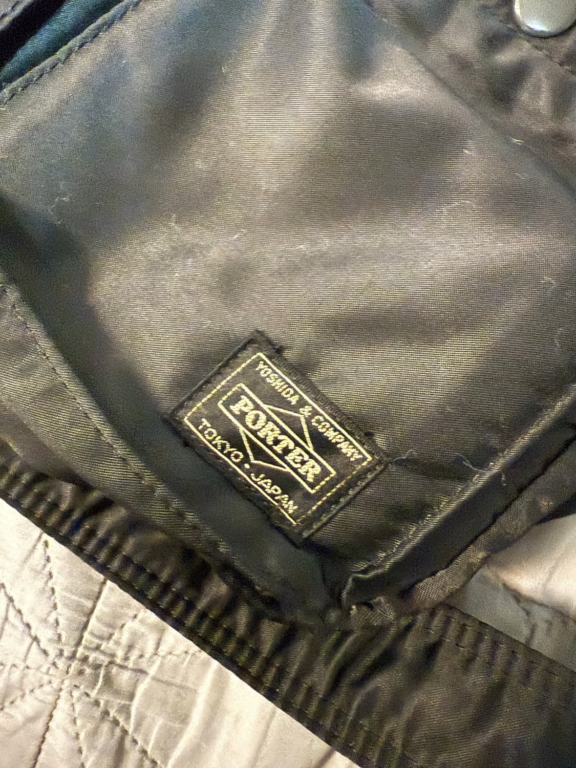 포터 탱커 숄더백 블랙 PORTER TANKER SHOULDER BAG 상품이미지7