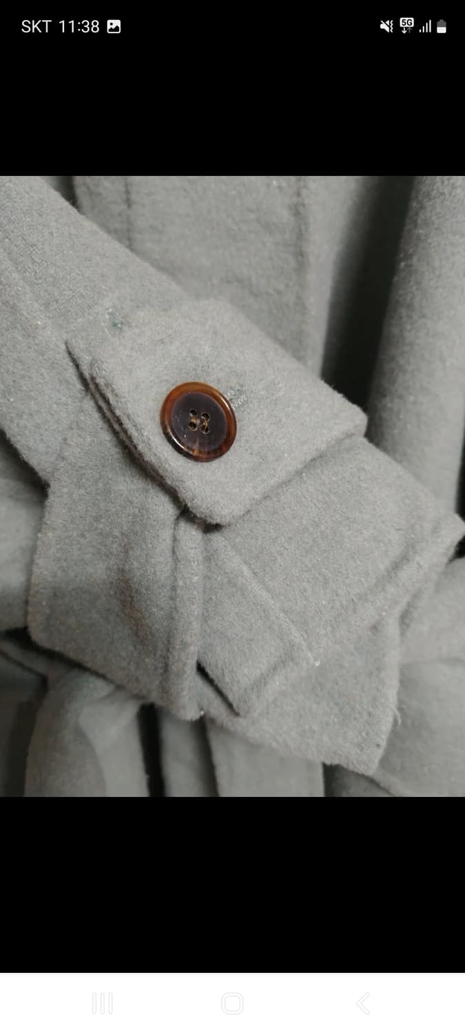 핸드메이드 벨티드 롱코트 프리사이즈 상품이미지6