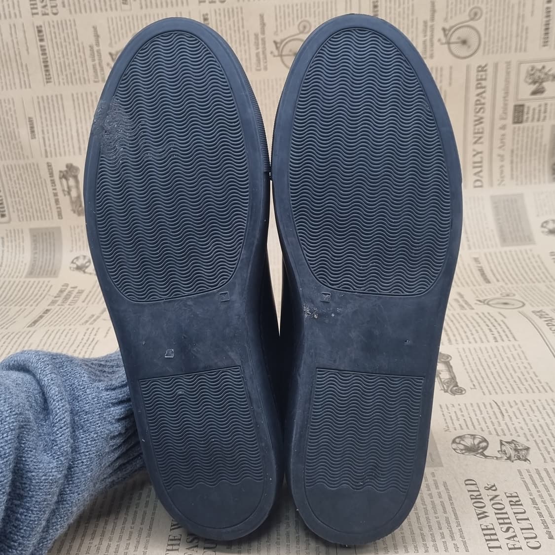 커먼프로젝트 블랙 레더 스니커즈42 270 상품이미지3