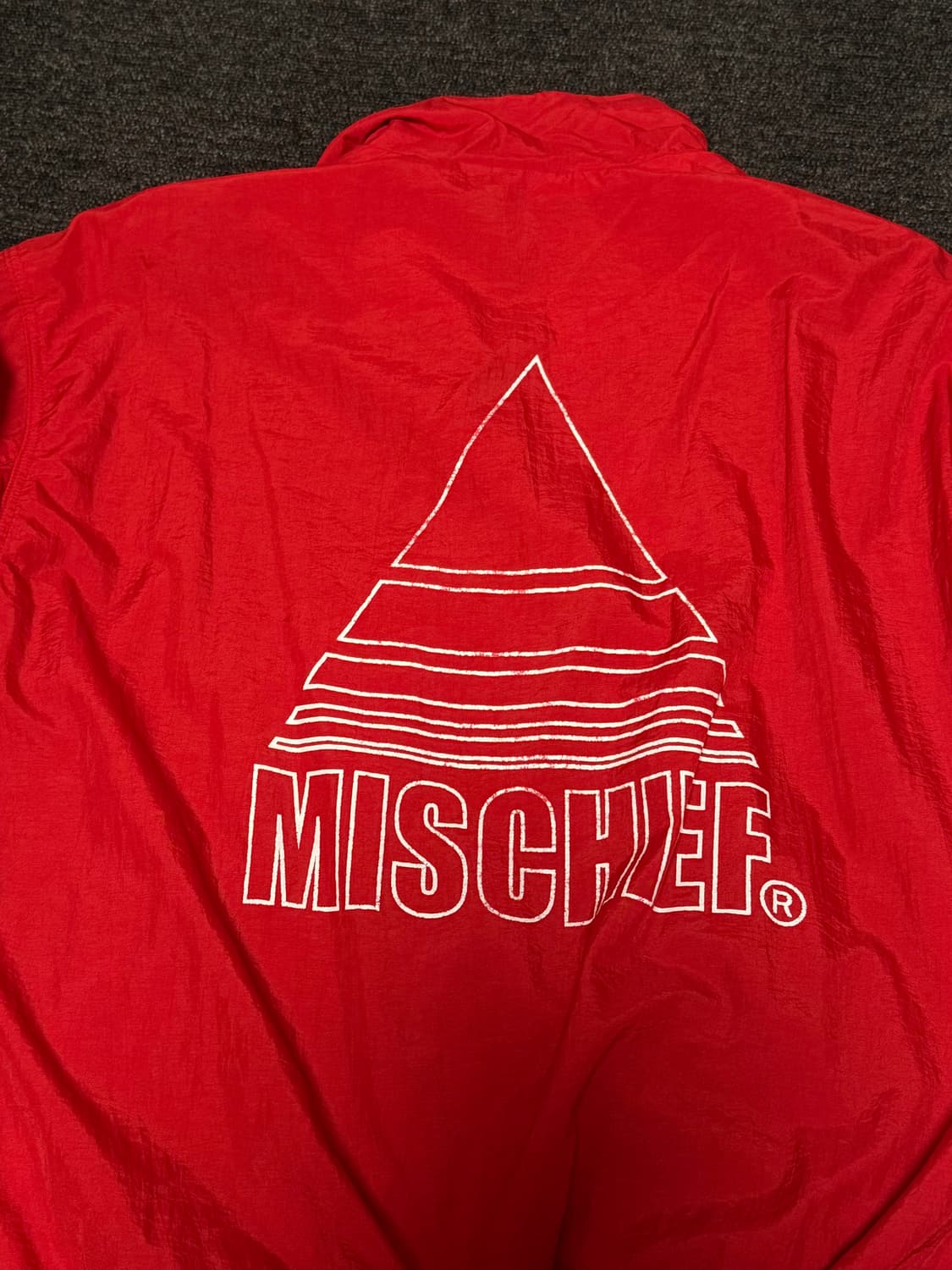 [M] 미스치프 바람막이 레드 상품이미지4